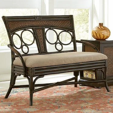 Bench Love Seat with Cushion